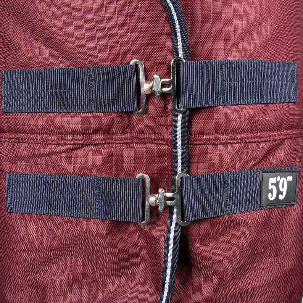 EQUITHÈME Couverture d'Extérieur Tyrex 1200D 0g Standard Bordeaux