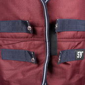 EQUITHÈME Couverture d'Extérieur Tyrex 1200D 150g Standard Bordeaux