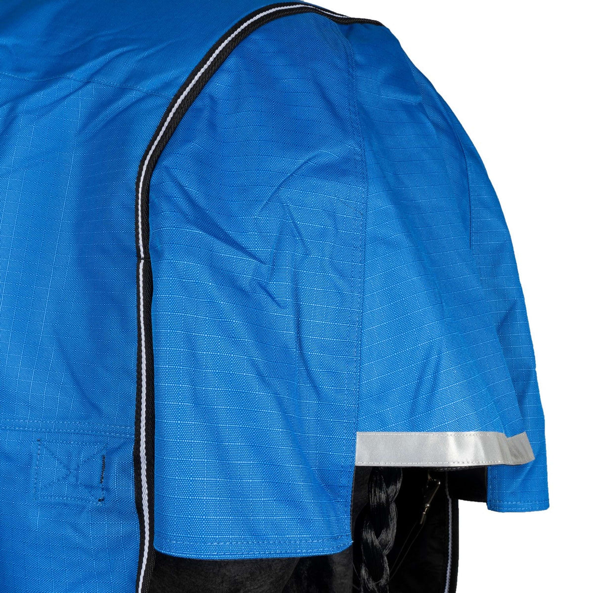 EQUITHÈME Couverture d'Extérieur Tyrex 1200D 50g Aisance High Neck Bleu Royal