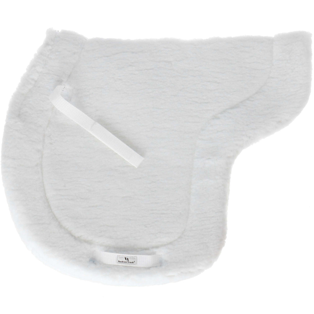 Back on Track Zadeldekje Tapis de Selle Teddy Blanc