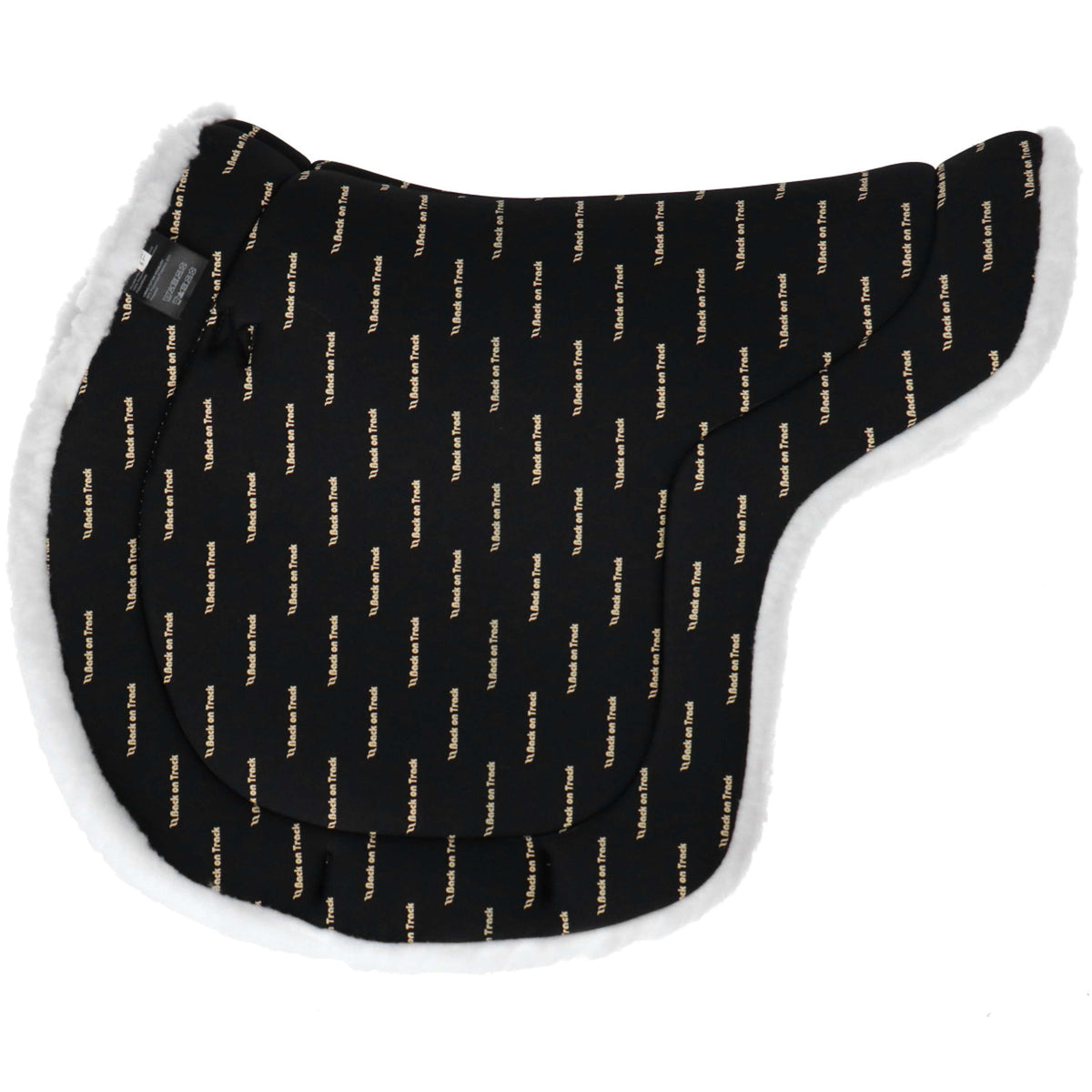 Back on Track Zadeldekje Tapis de Selle Teddy Blanc