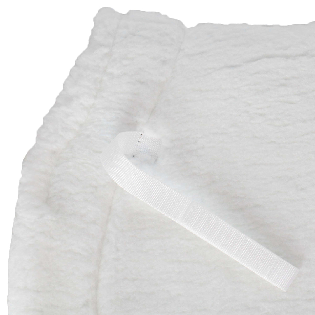 Back on Track Zadeldekje Tapis de Selle Teddy Blanc