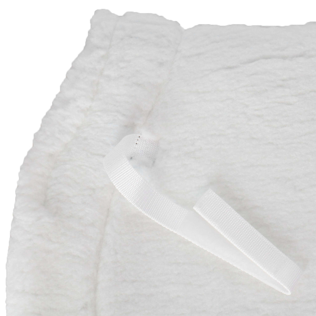 Back on Track Zadeldekje Tapis de Selle Teddy Blanc