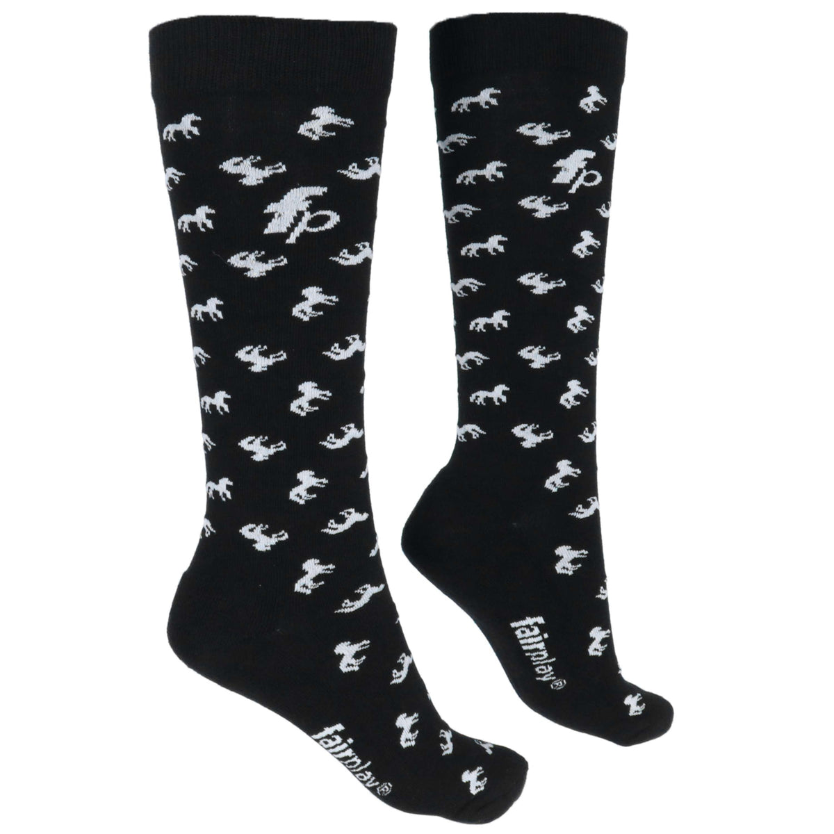 Fair Play Chaussettes Multihorses 2.0 Noir