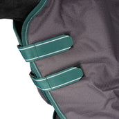 Weatherbeeta Couverture d'Hiver Comfitec Plus Dynamic II Detach-A-Neck Medium 220g Grey/Dark Green/White