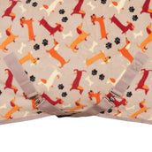 Weatherbeeta Couverture Polaire Cooler Standard Neck Dachshund Print