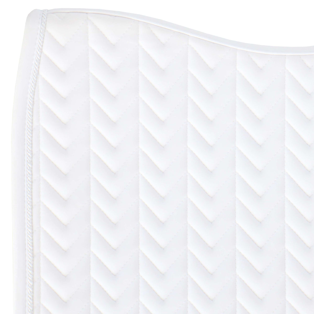 Kentucky Horsewear Tapis de Selle Fishbone Competiton Dressage Blanc