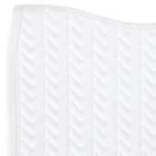 Kentucky Horsewear Tapis de Selle Fishbone Competiton Dressage Blanc