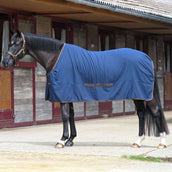 Bucas Cool Sheet Linen Navy/Coffee