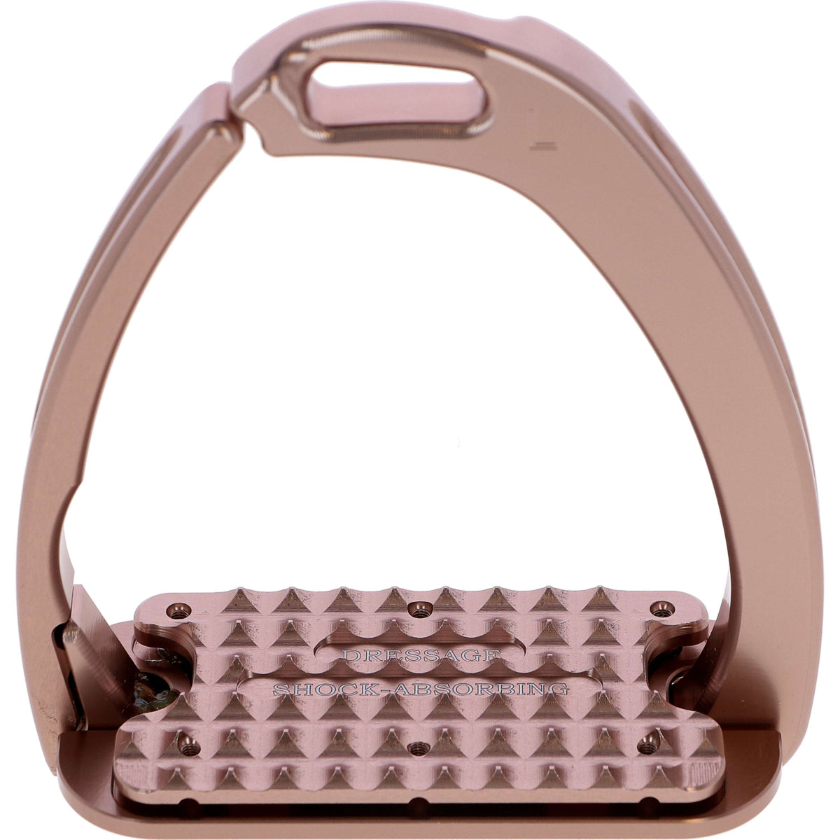 Tech Stirrups Étriers Venice Plus Swarovski Dressage Or rose