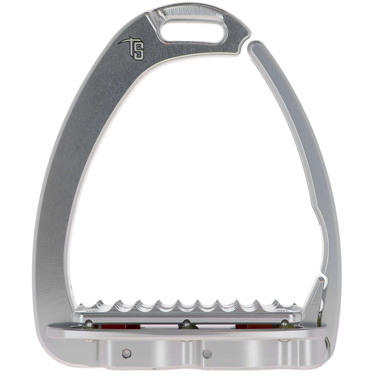 Tech Stirrups Étriers Venice Plus Swarovski Dressage Argent/Argent