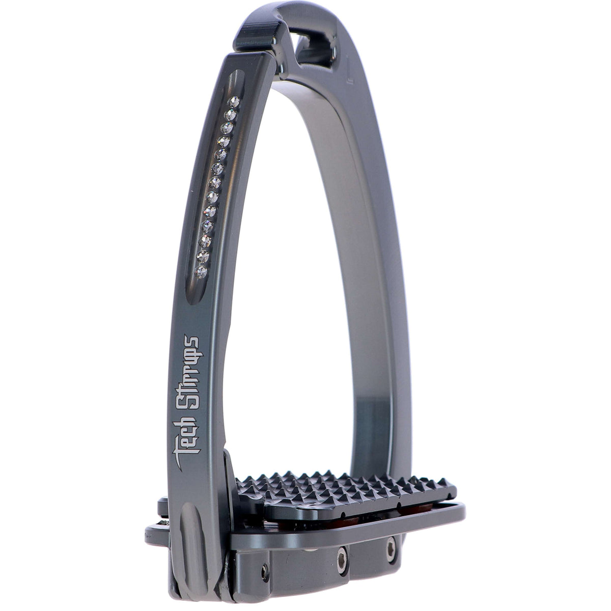 Tech Stirrups Étriers Venice Plus Swarovski Dressage Titane