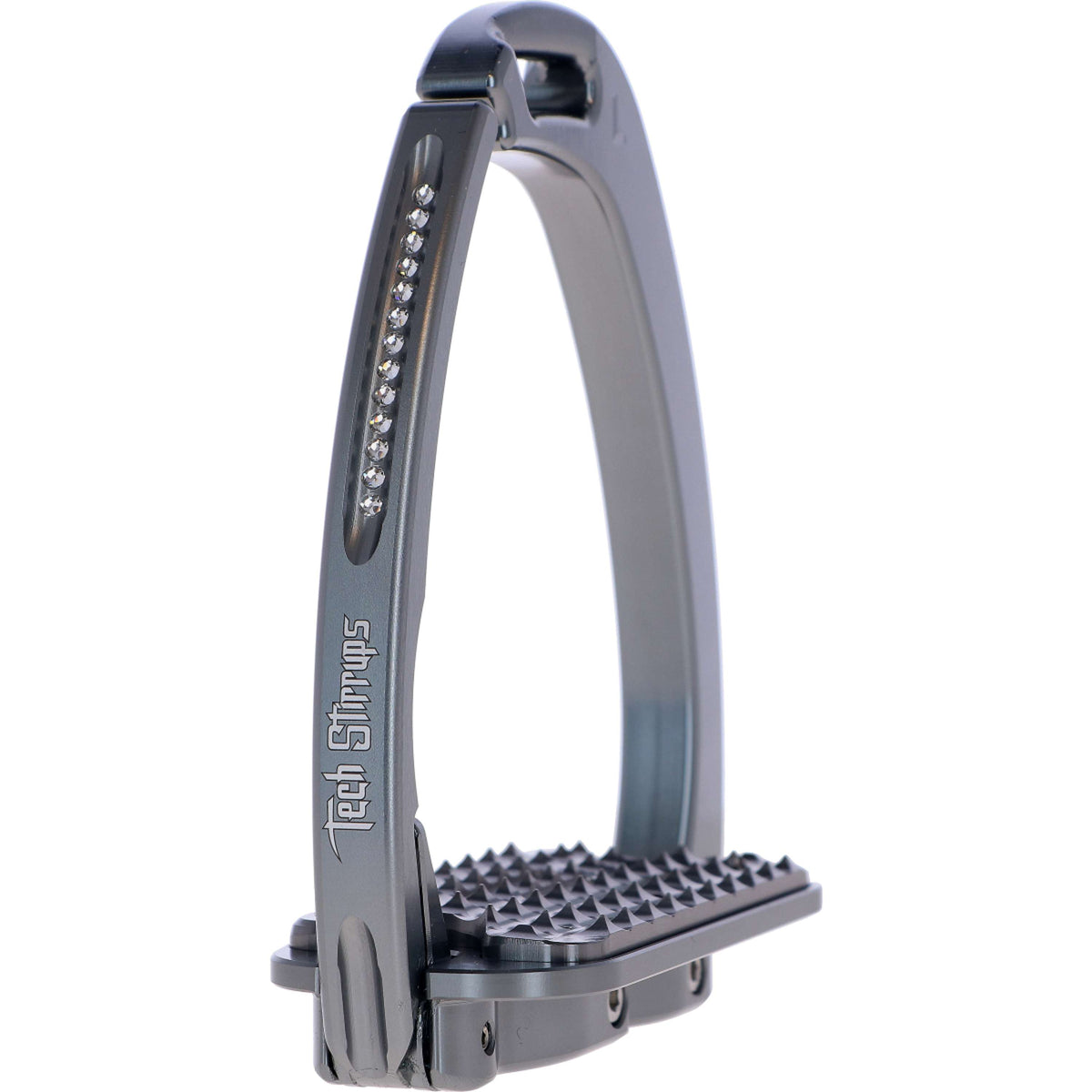 Tech Stirrups Étriers Venice Sloped Swarovski Dressage Titane