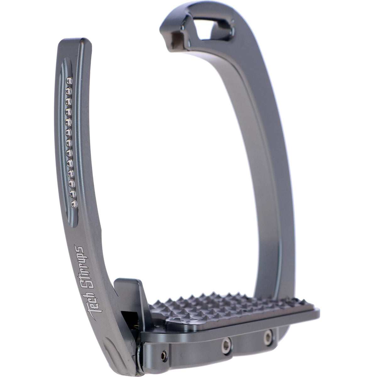 Tech Stirrups Étriers Venice Sloped Swarovski Dressage Titane