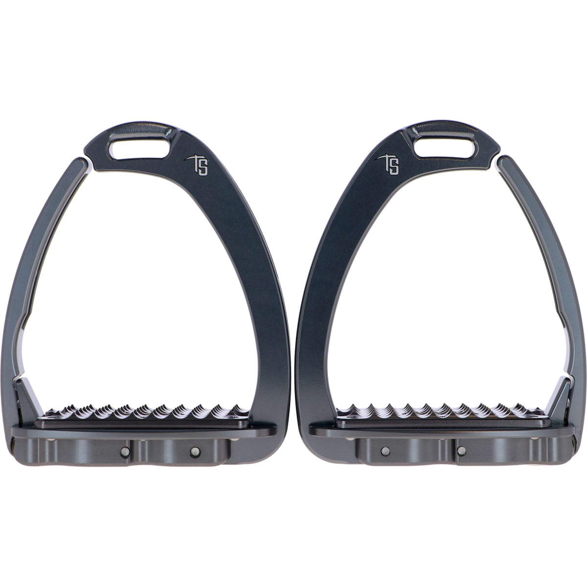 Tech Stirrups Étriers Venice Sloped Swarovski Dressage Titane