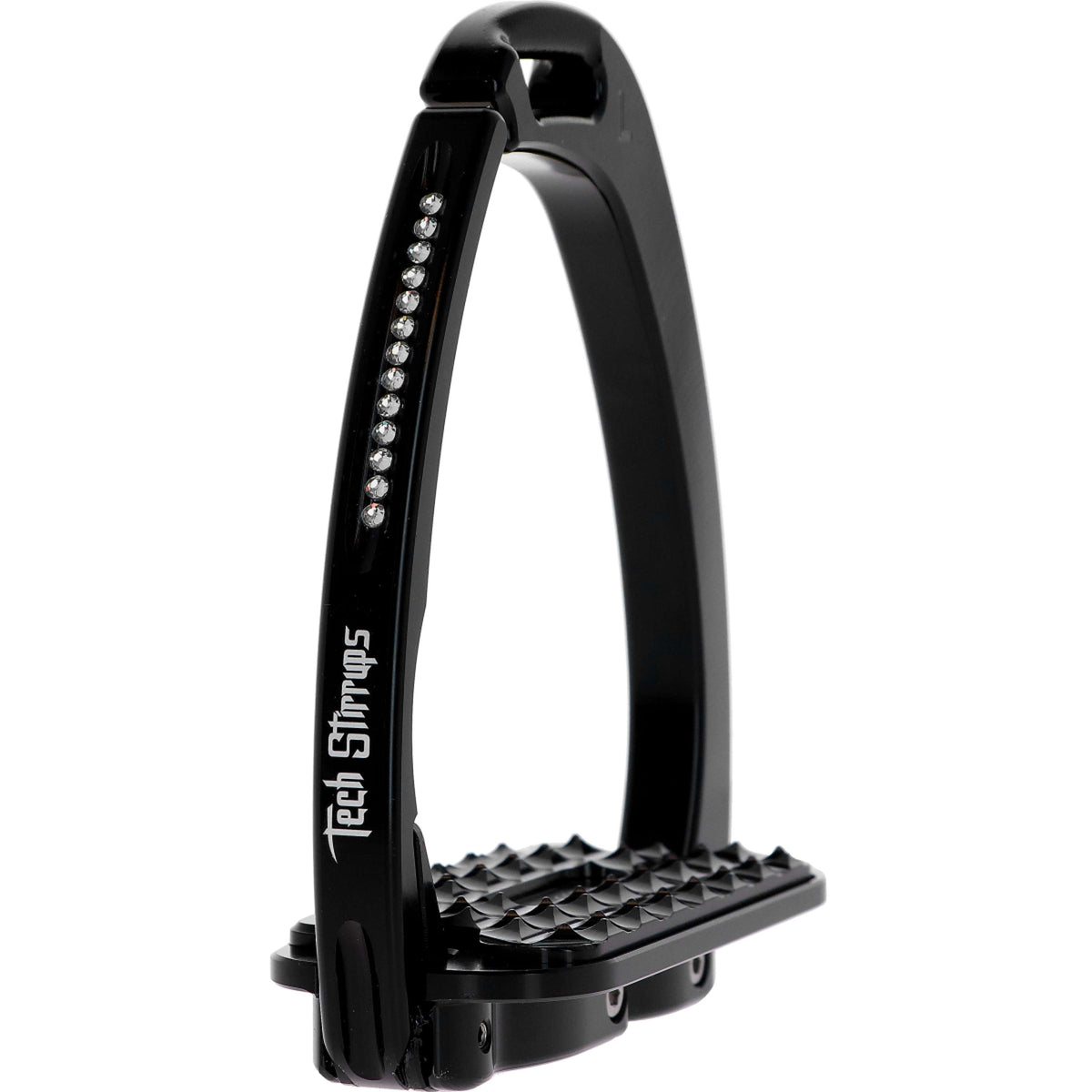 Tech Stirrups Étriers Venice Sloped Evo Swarovski Noir/Noir