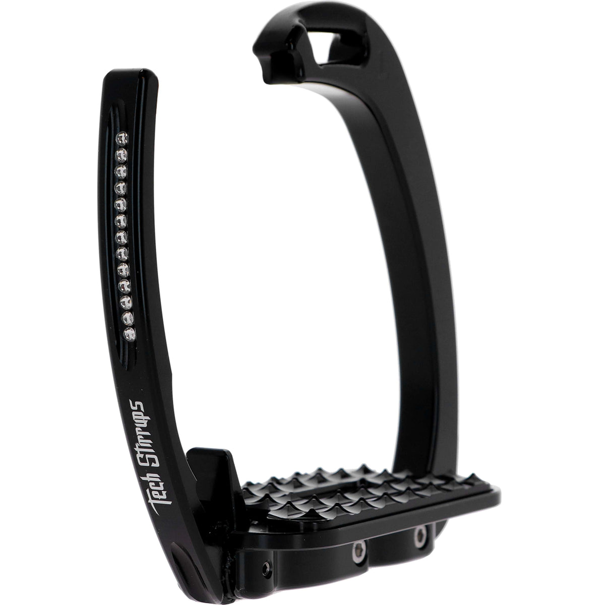 Tech Stirrups Étriers Venice Sloped Evo Swarovski Noir/Noir