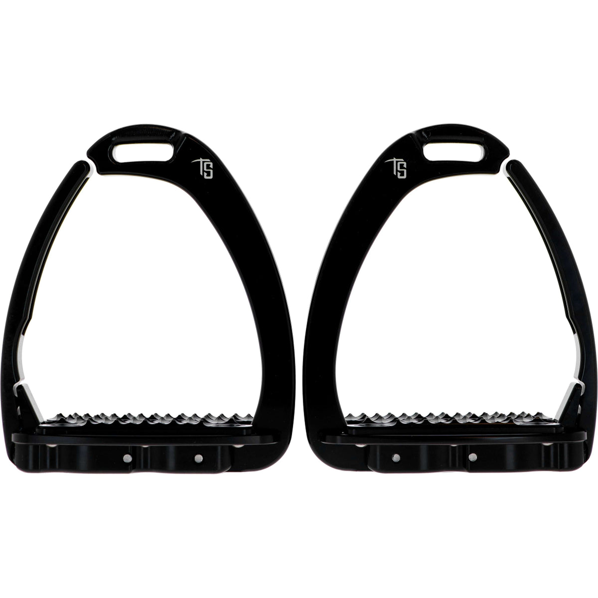 Tech Stirrups Étriers Venice Sloped Evo Swarovski Noir/Noir