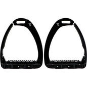 Tech Stirrups Étriers Venice Sloped Evo Swarovski Noir/Noir