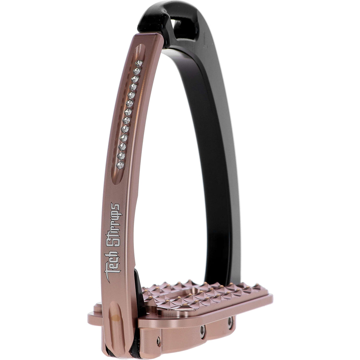 Tech Stirrups Étriers Venice Sloped Evo Swarovski Noir/Or rose