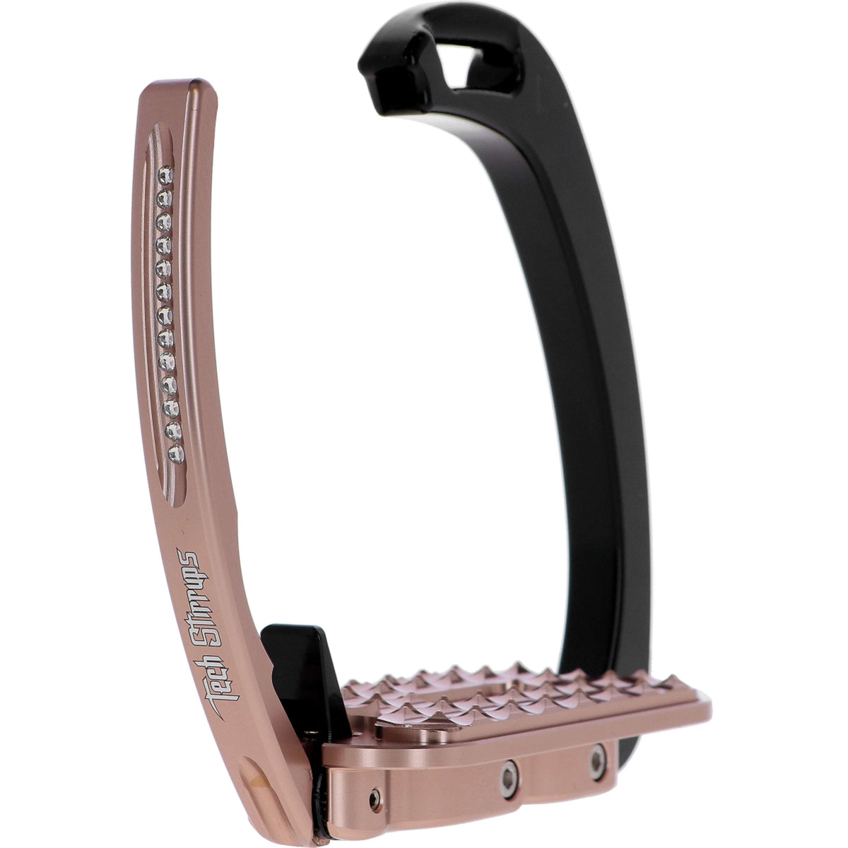 Tech Stirrups Étriers Venice Sloped Evo Swarovski Noir/Or rose