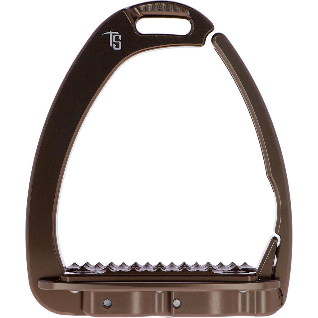 Tech Stirrups Étriers Venice Sloped Evo Swarovski Marron