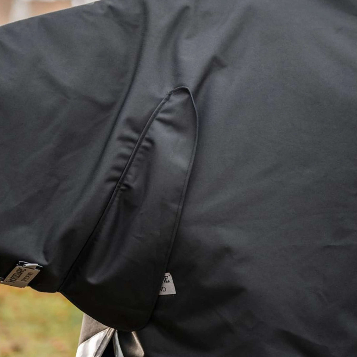 Amigo Chemise Turnout 1200D Integrated 0g Noir/Gris Titane/Argent