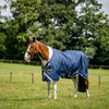 Amigo Chemise Turnout 1200D XL 50g Marine/Gris Titane/Argent