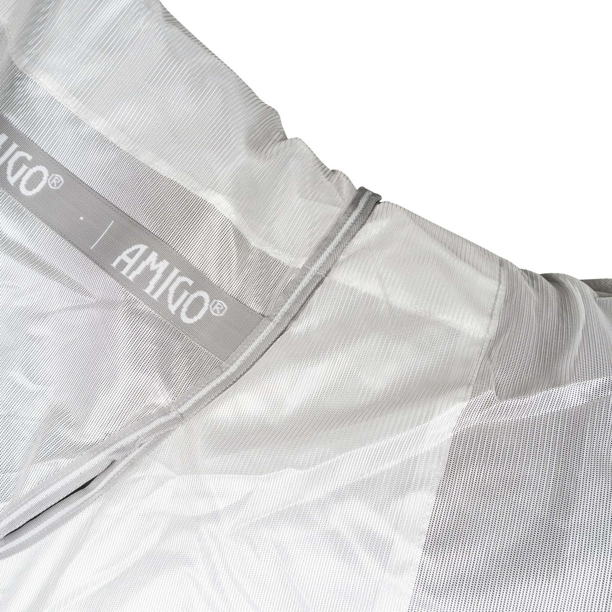 Amigo Couverture Anti-Mouches Integrated Argent/Gris Titane/Argent