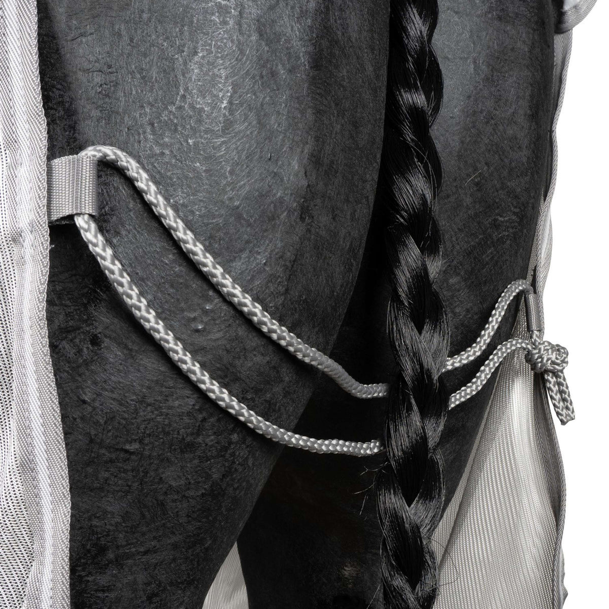 Amigo Couverture Anti-Mouches Integrated Argent/Gris Titane/Argent