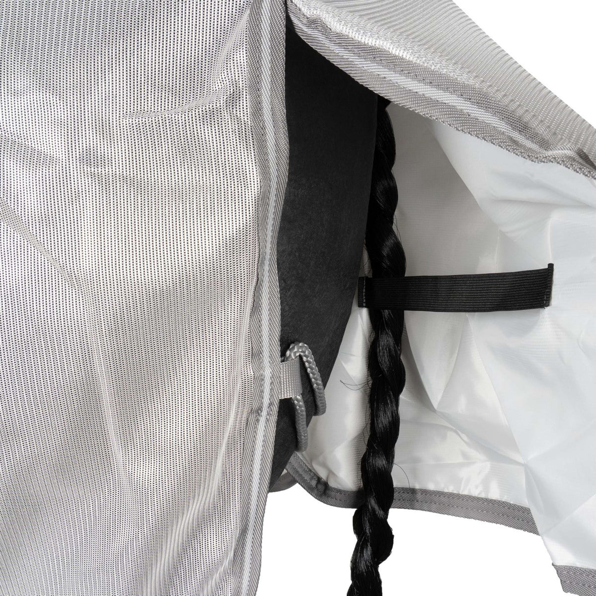 Amigo Couverture Anti-Mouches Integrated Argent/Gris Titane/Argent