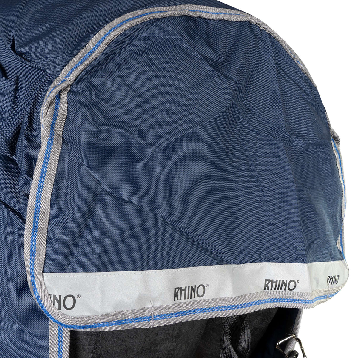 Rhino Chemise Turnout 100g Bleu marine/Gris titane/Bleu classique