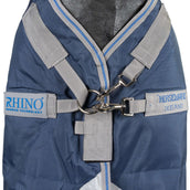 Rhino Chemise Turnout 100g Bleu marine/Gris titane/Bleu classique
