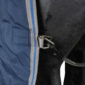 Rhino Chemise Turnout 100g Bleu marine/Gris titane/Bleu classique