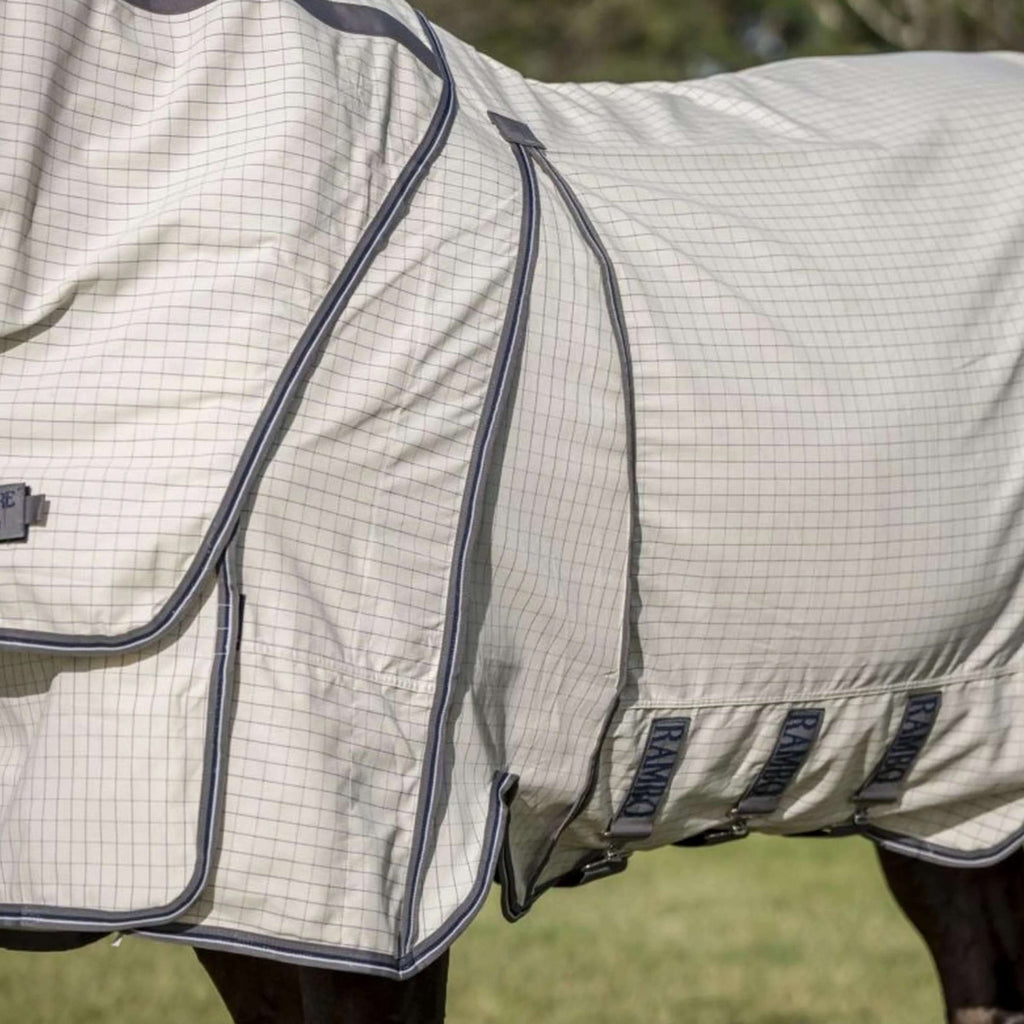 Rambo Optimo Supreme Summer Sheet Plus Carreaux bleu marine/Gris orage/Argent