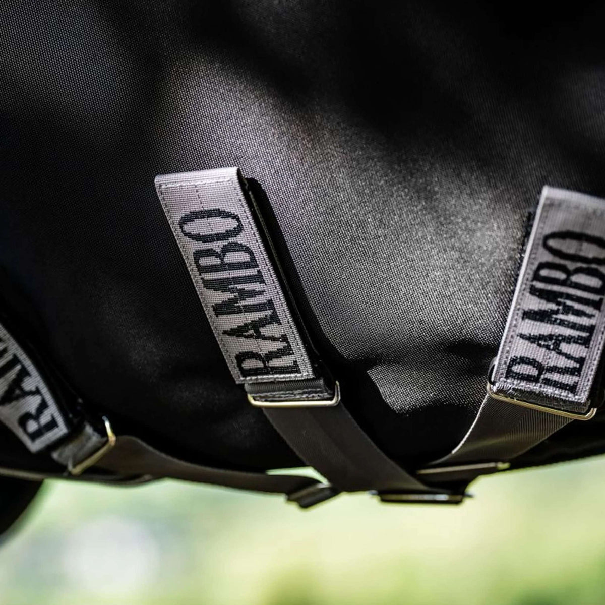 Rambo Chemise Turnout 1680D 0g Noir/Thunderstorm Grey/Silver