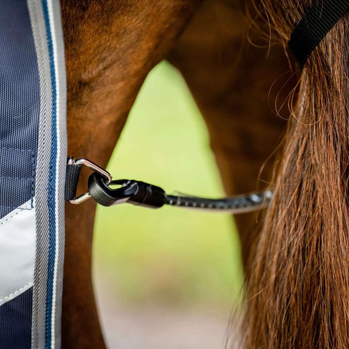 Rambo Chemise Turnout 1680D 0g Bleu marine/Gris orage/Argent