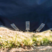 Rambo Chemise Turnout 1680D 0g Bleu marine/Gris orage/Argent