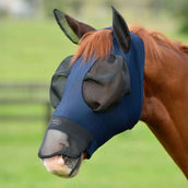 WeatherBeeta Masque Anti-Mouches ComFiTec Luxe Bug Eye Saver avec Oreilles et Nez Marin/Noir