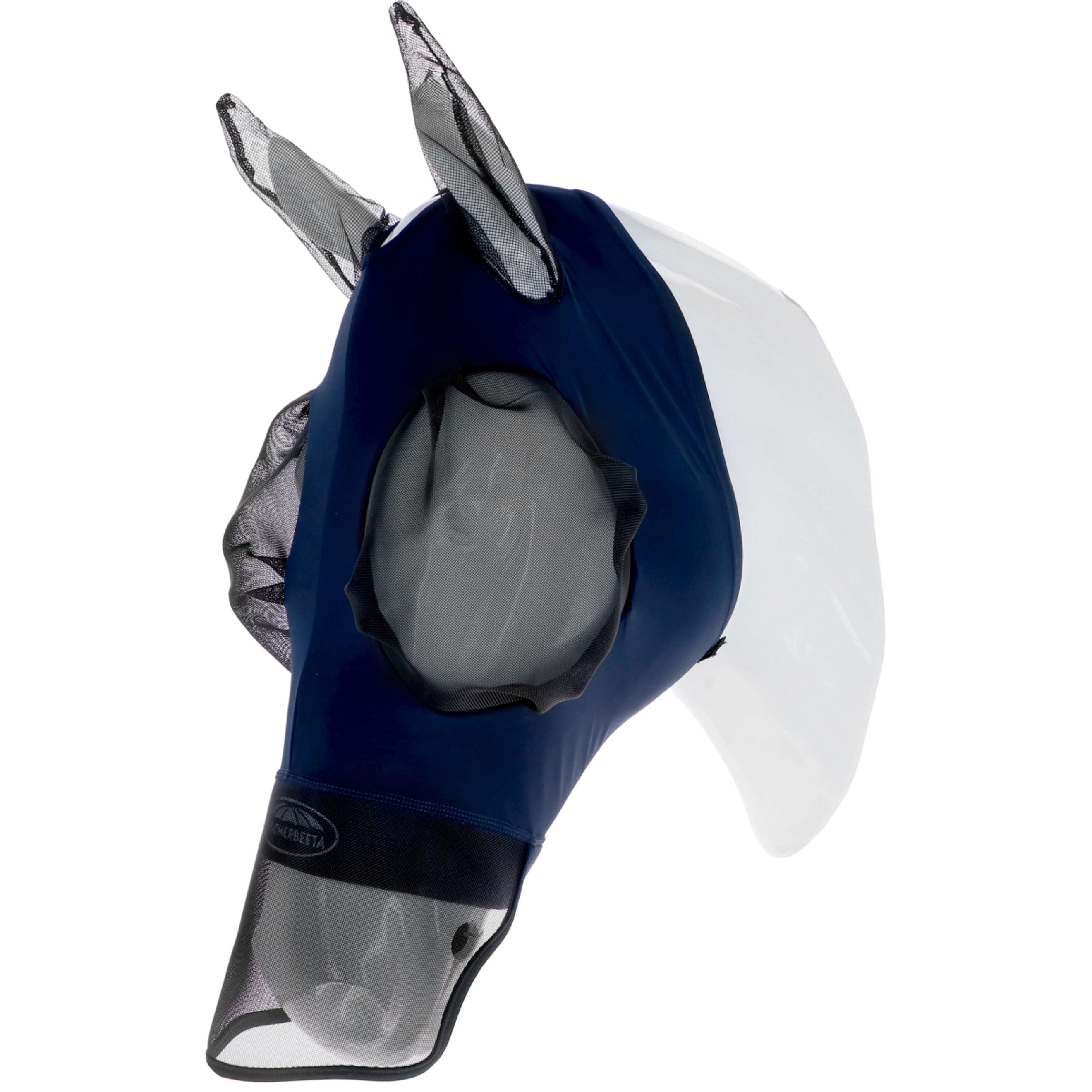 WeatherBeeta Masque Anti-Mouches ComFiTec Luxe Bug Eye Saver avec Oreilles et Nez Marin/Noir