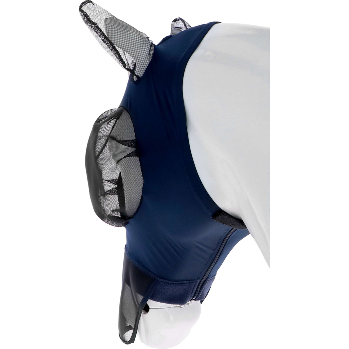 WeatherBeeta Masque Anti-Mouches ComFiTec Luxe Bug Eye Saver avec Oreilles et Nez Marin/Noir