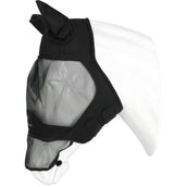 EQUITHÈME Masque Anti-Mouches Mesh UV Protection Avec Filet Nez Noir