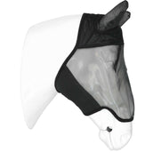 EQUITHÈME Masque Anti-Mouches Anatomic avec Protection UV Noir