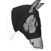 EQUITHÈME Masque Anti-Mouches Hood avec Protection UV Noir