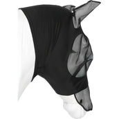EQUITHÈME Masque Anti-Mouches Hood avec Protection UV Noir