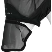 EQUITHÈME Masque Anti-Mouches Zipper avec Protection UV Noir