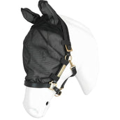 EQUITHÈME Licol Anti-Mouches avec Protection UV Noir