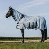 Riding World Couverture Anti-Mouches Belly Mesh Combo Gris