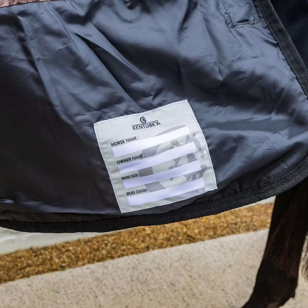 Kentucky Turnout Rug All Weather Waterproof Pro 0g Noir