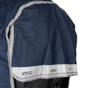 Amigo Turnout Rug FieldSafe Plus 1200D 50g Navy/Titanium Grey/Silver